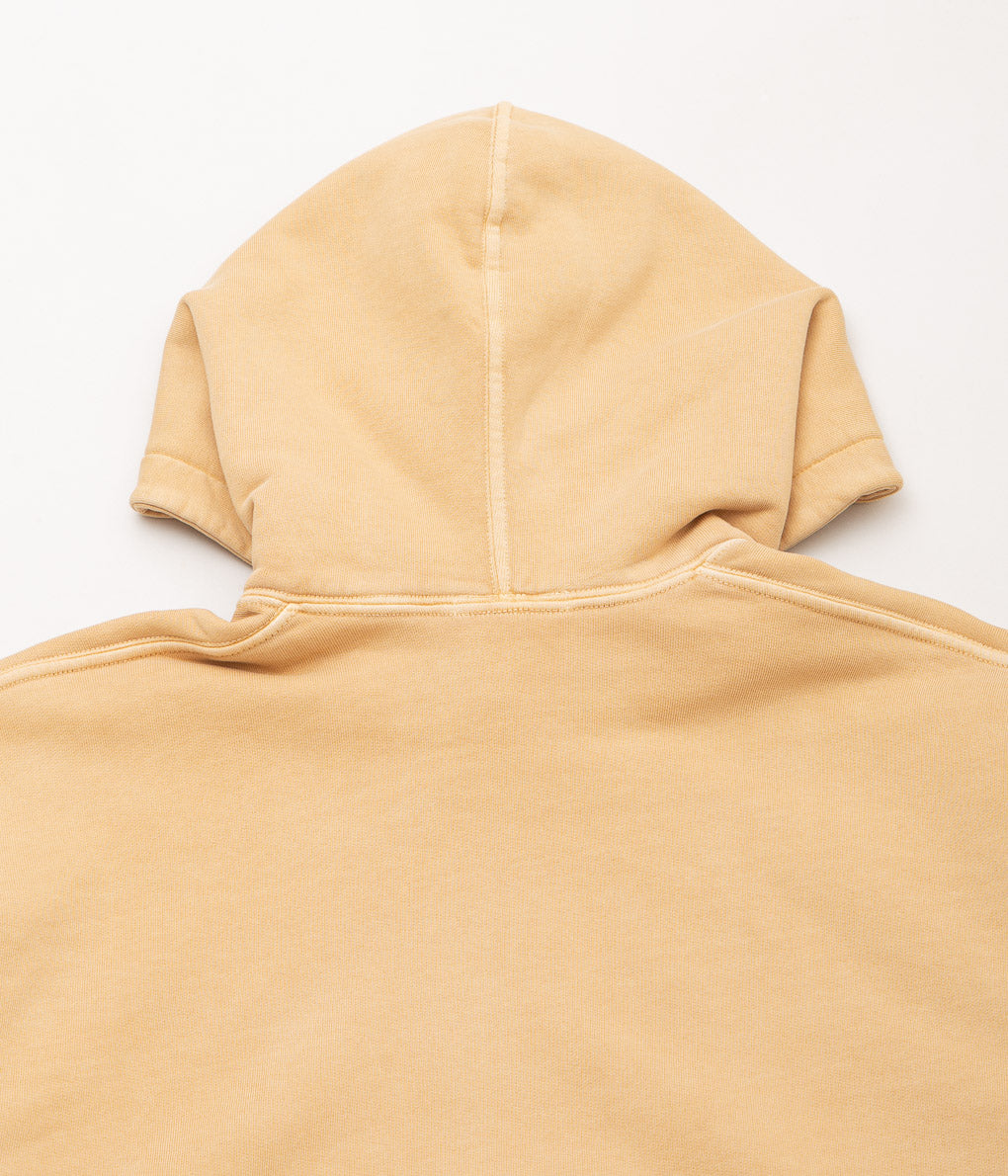 LADY WHITE CO. "MINI HOODIE"(MUSTERD PIGMENT)