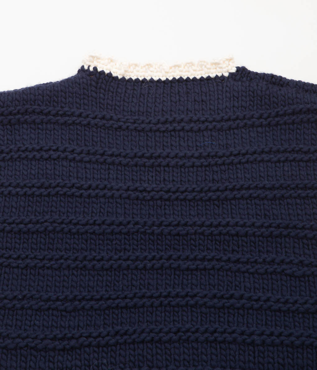 ELEPH ''LIN SPENCER HANDKNIT'' (NAVY)