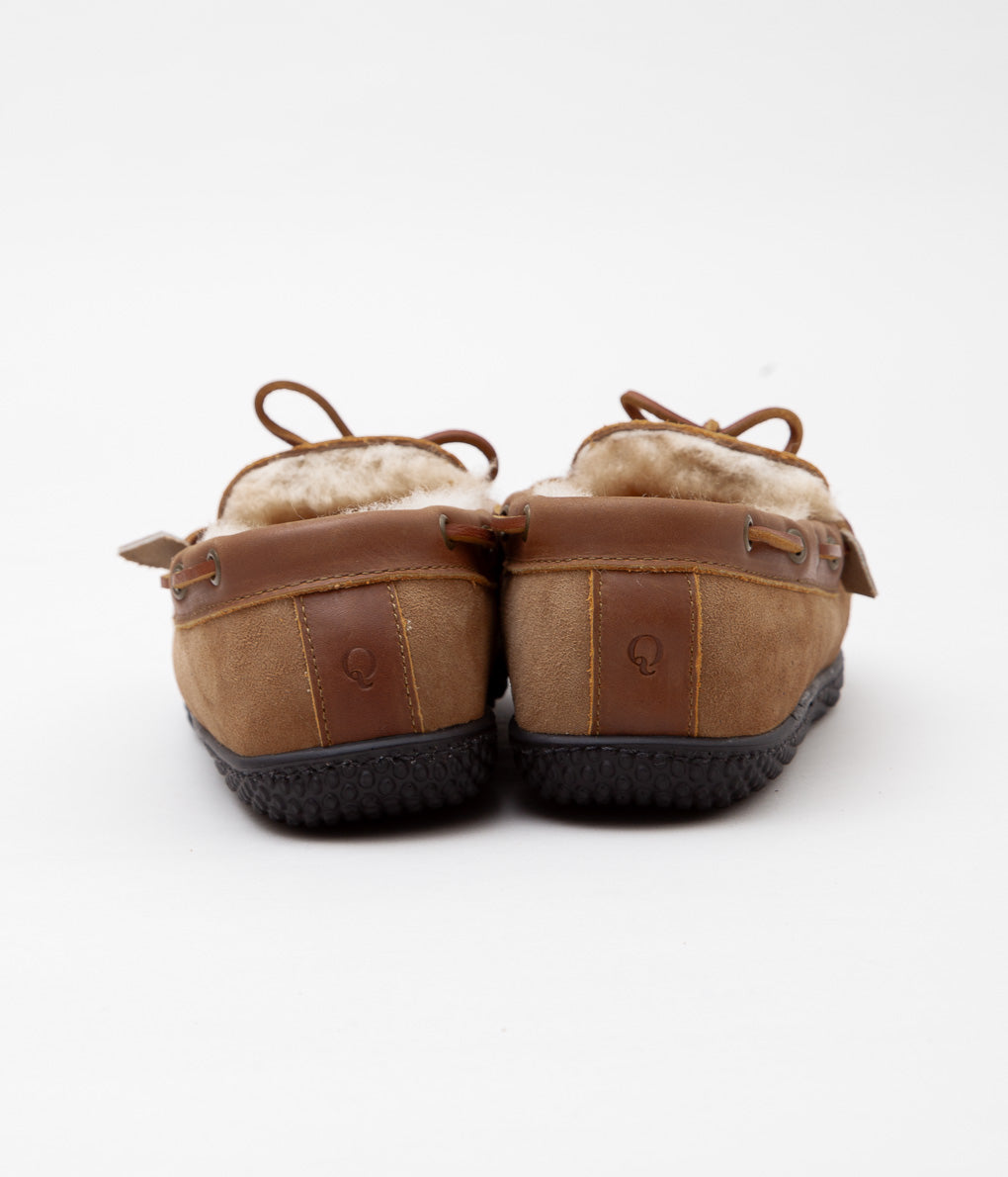 QUODDY TRAIL MOCCASIN ''HEARTH ESQ'' (CHESNUT)