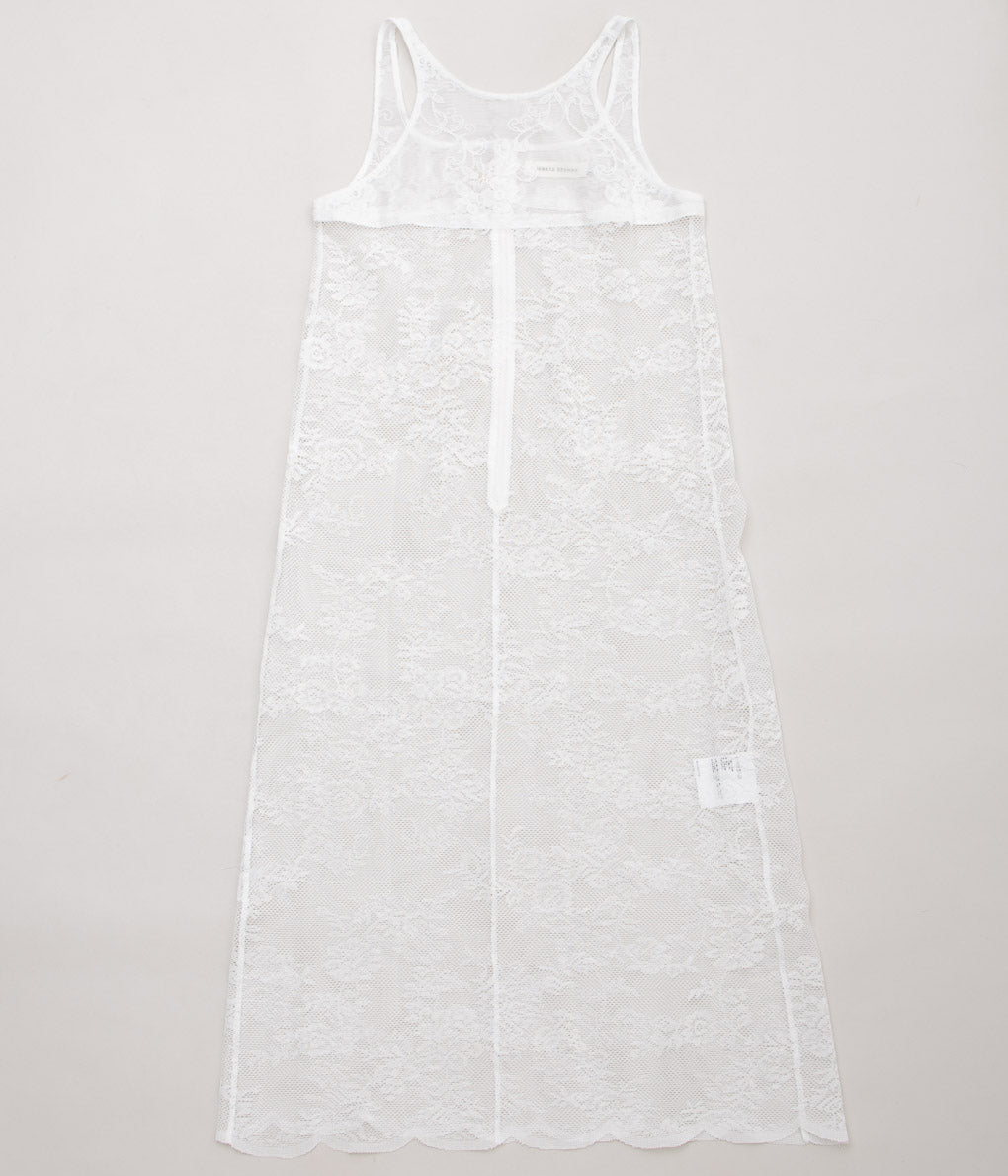 RENATA BRENHA "MERGULHO SLIP DRESS"(OFF WHITE)