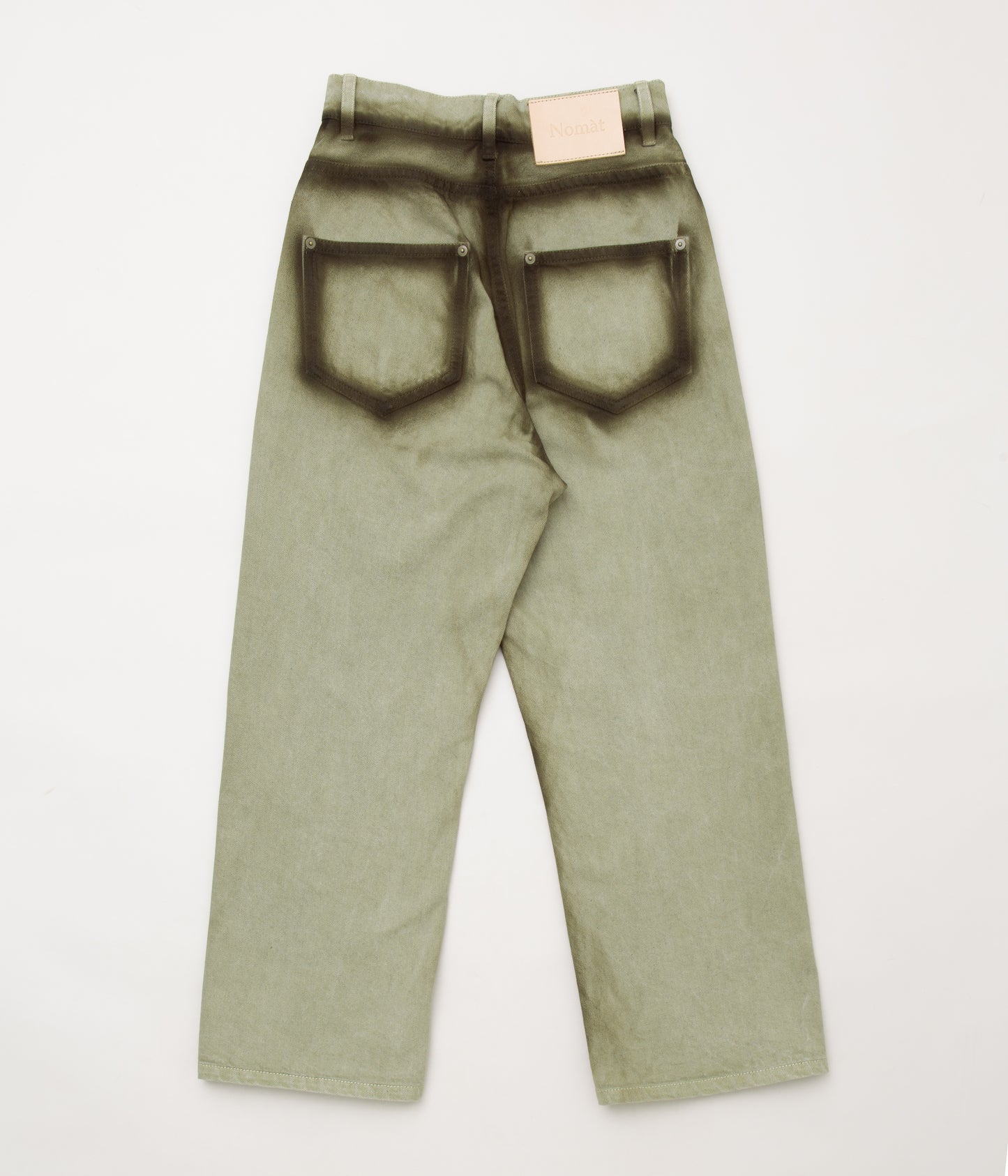 NOMAT ''FRONT TUCKED PANTS'' (KHAKI)