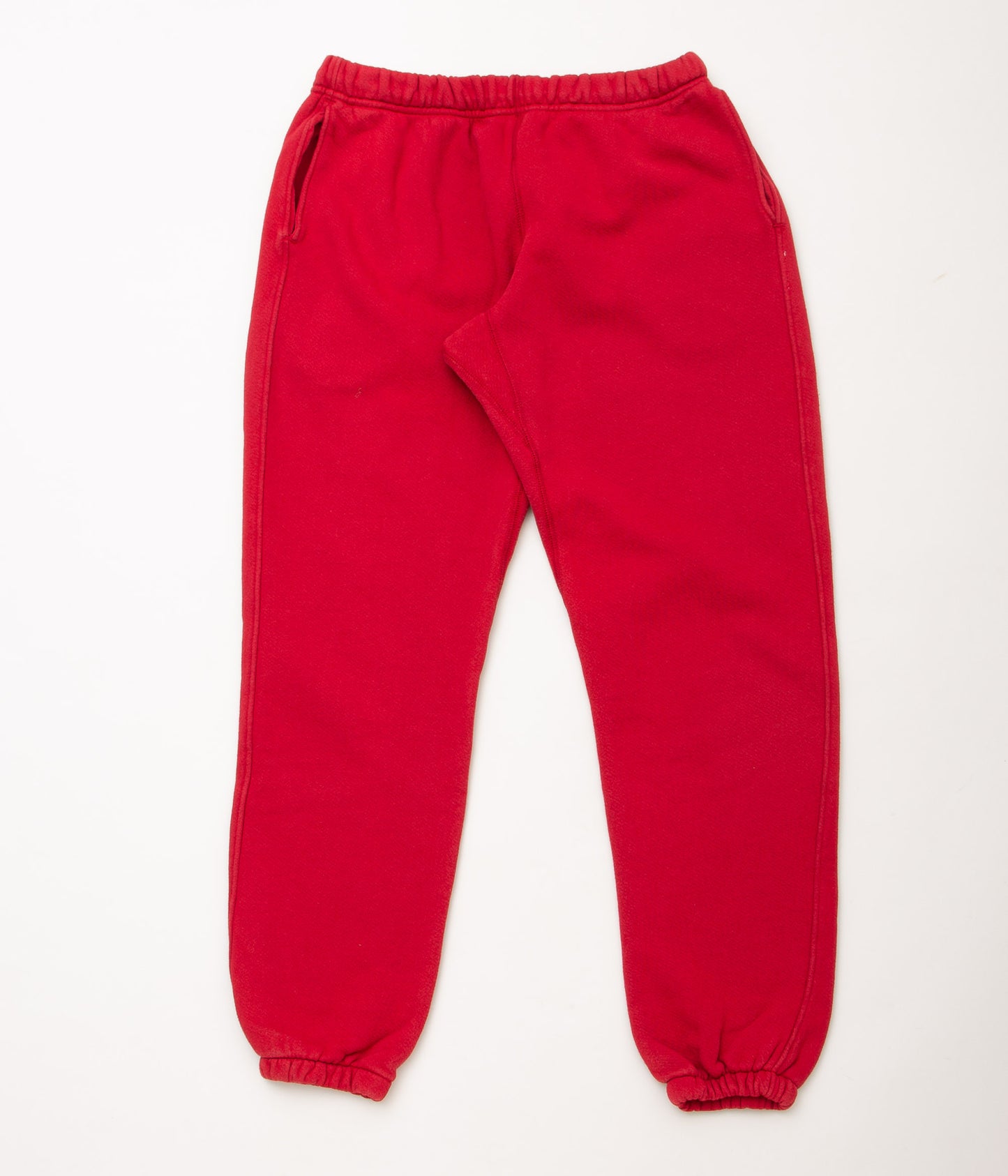 SOFT GOODS "9OZ FLEECE SWEAT PANTS"(FIRETRACK RED)