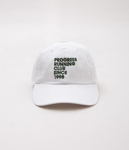 PROGRESS RUNNING CLUB "PRC1998 CAP"(WHITE)