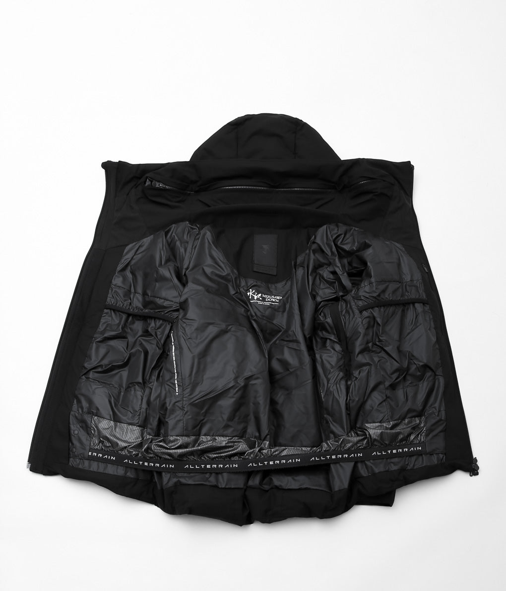 DESCENTE ALLTERRAIN ''MIZUSAWA DOWN OVERSIZED JACKET "MOUNTAINEER"'' (BK)