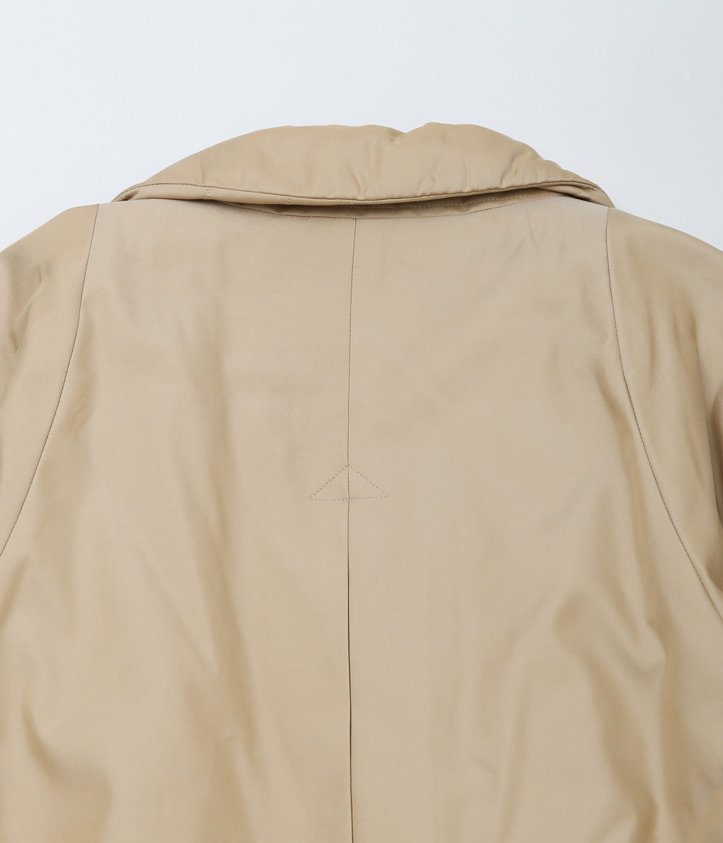 SEYA. ''SK'GROVE PADDED COAT'' (PALE ALE)