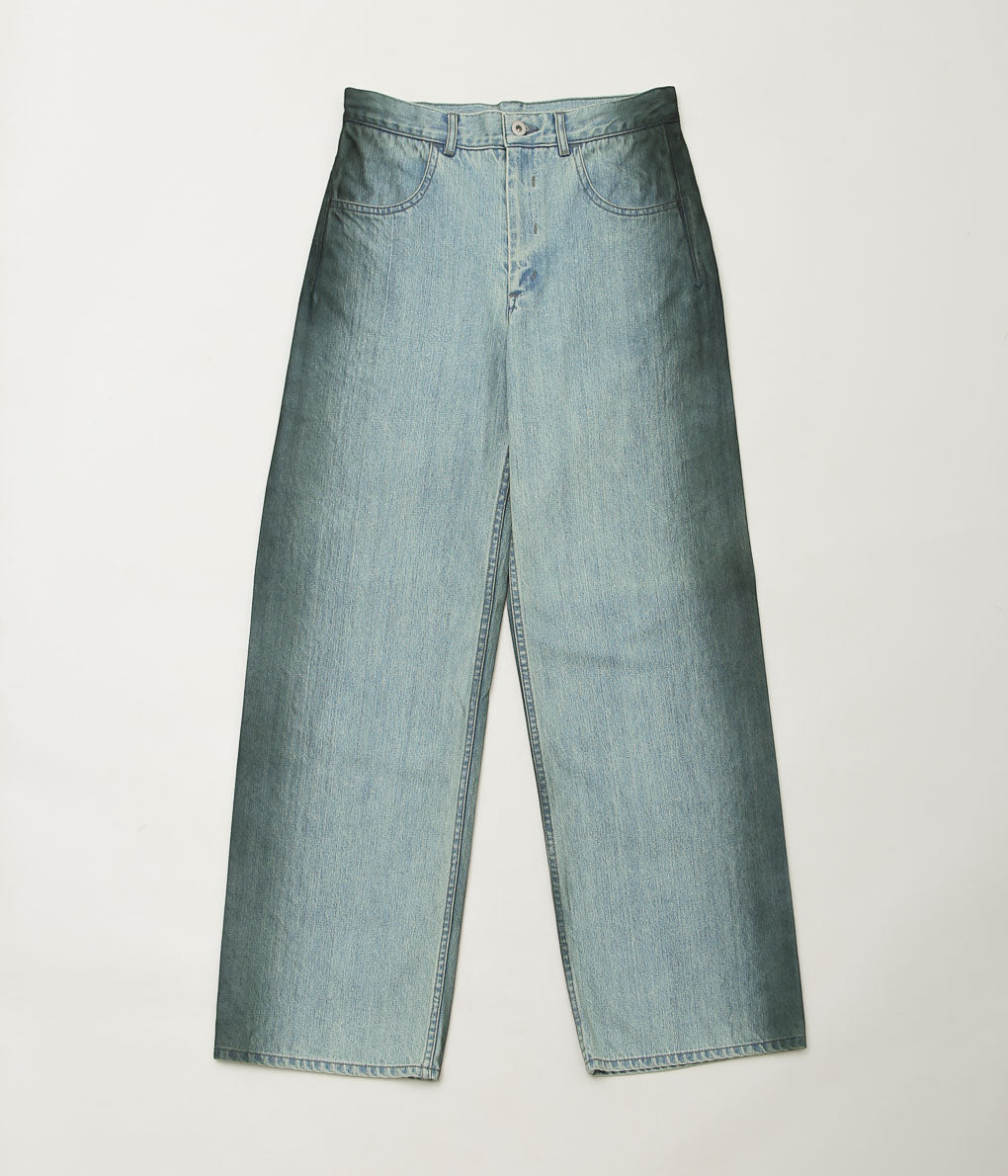 SEYA. ''TOFU BROTHER JEANS'' (FADED INDIGO)