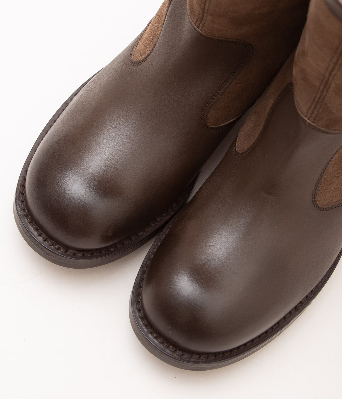 QUILP BY TRICKER'S×MAIDENS SHOP "M7400 BOOTS"(DK BROWN MULTI)