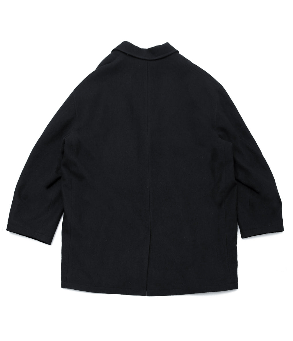 GORSCH ''MAQUIGNON COAT FLUFFY WOOL'' (BLACK)