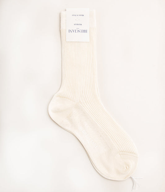 BRESCIANI "THIN RIB" (ECRU)