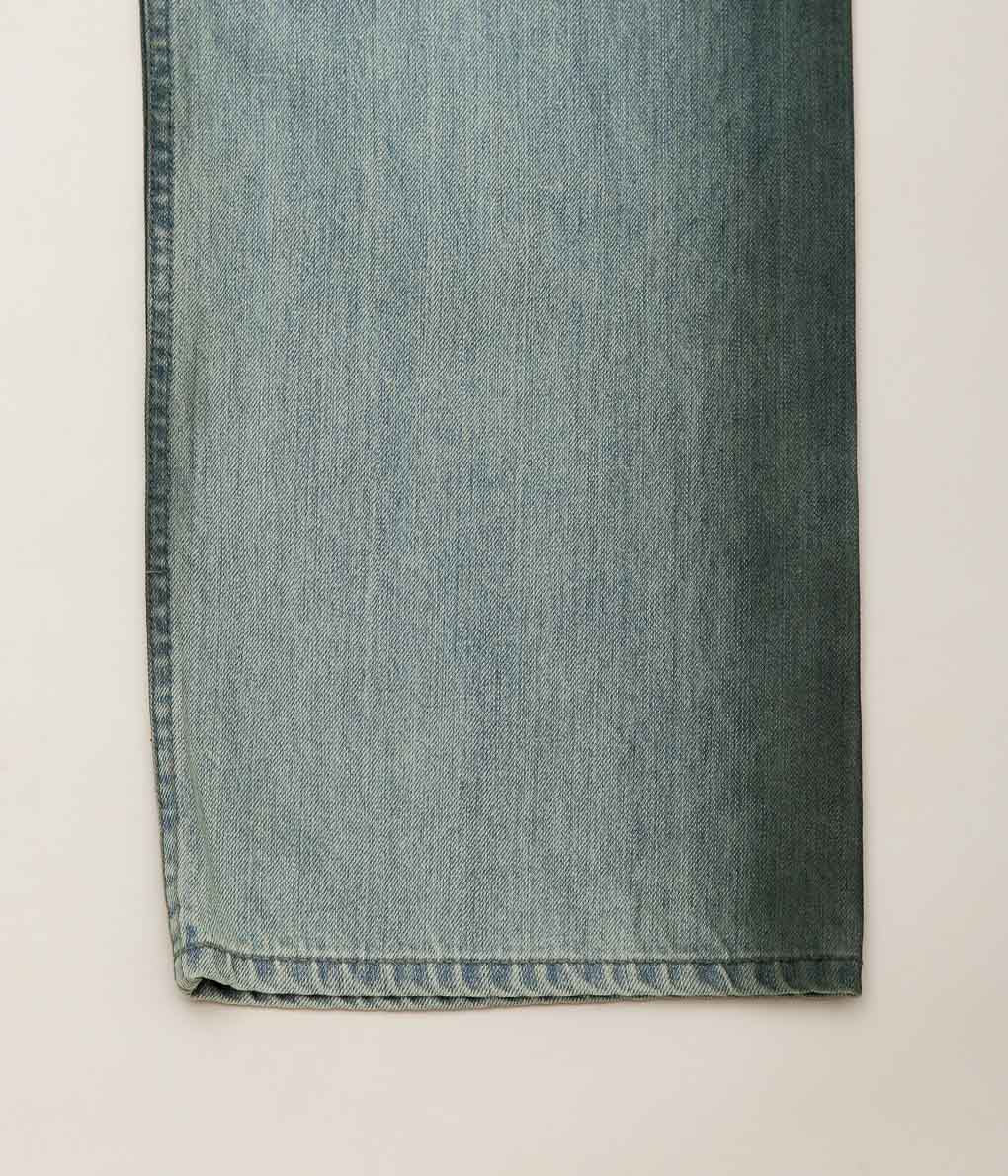 SEYA. ''TOFU BROTHER JEANS'' (FADED INDIGO)