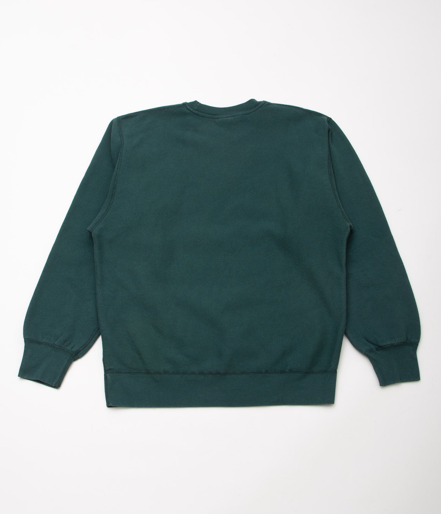 SOFT GOODS "9OZ FLEECE CREW NECK SWEAT"(LEAF GREEN)