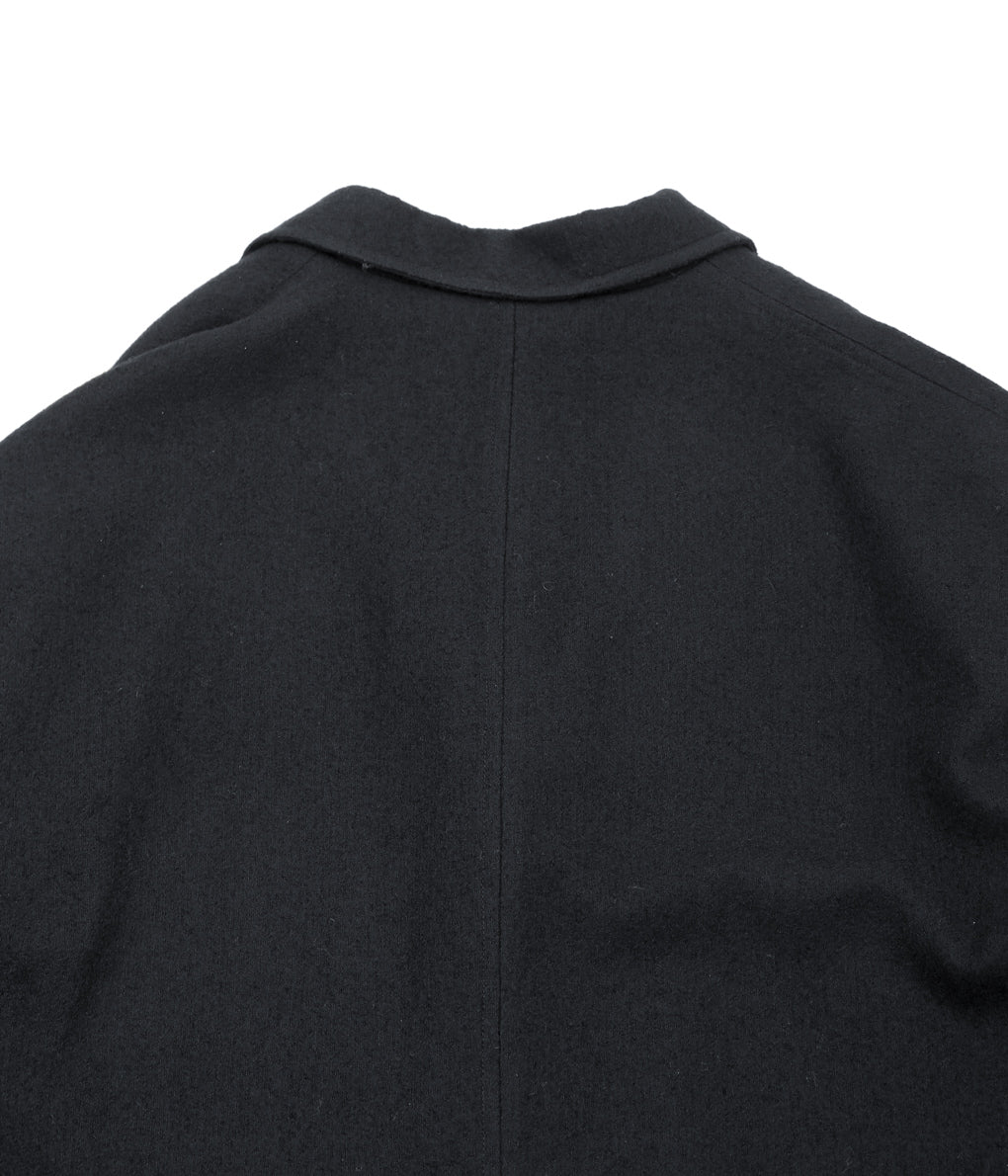 GORSCH ''MAQUIGNON COAT FLUFFY WOOL'' (BLACK)