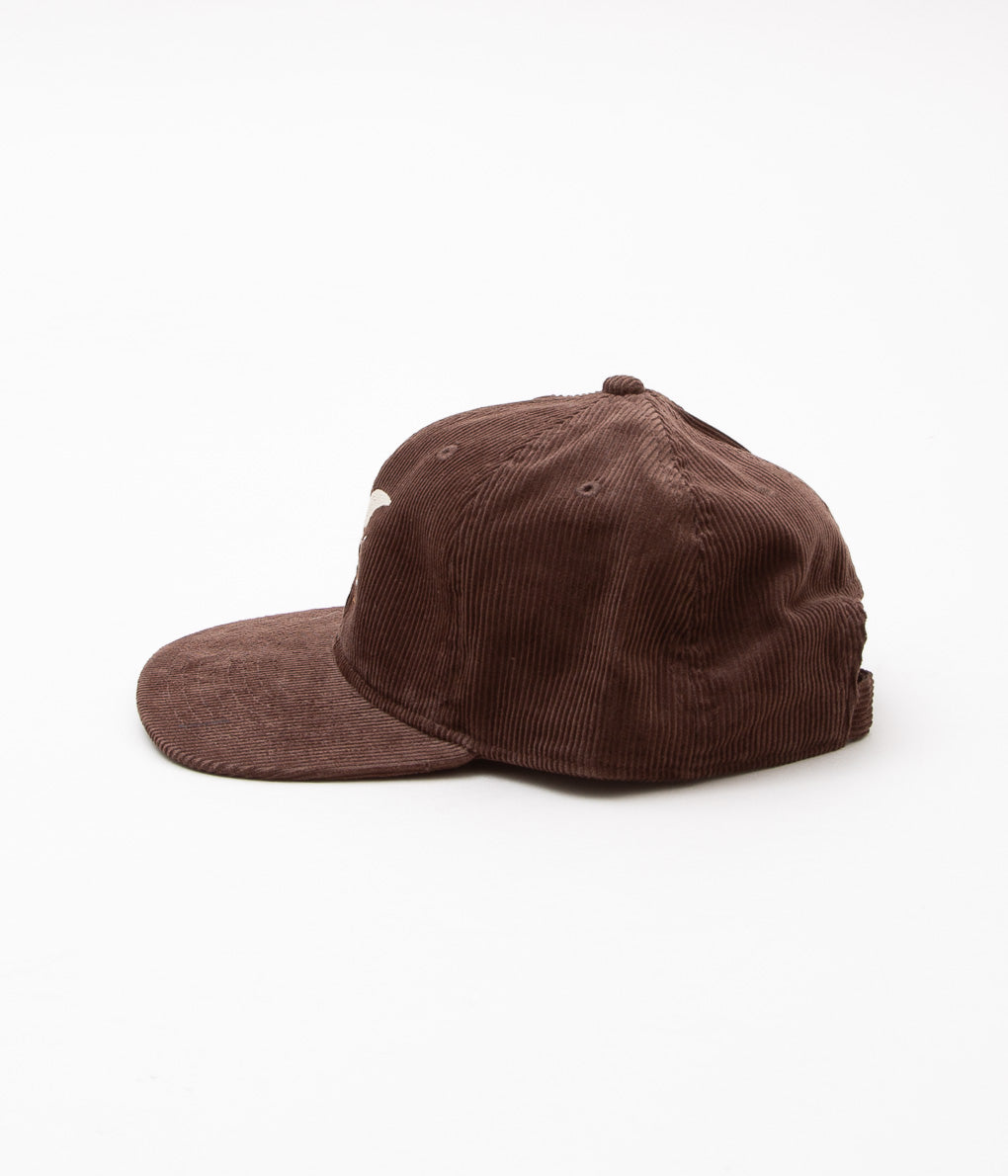 WYTHE "CORDUROY DUCK CAP (EXCLUSIVE)"(BROWN)