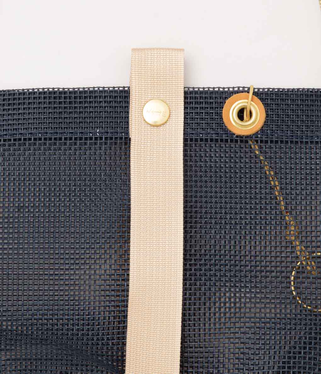 WILLIAM ELLERY ''PERIWINKLE BAG'' (NAVY)