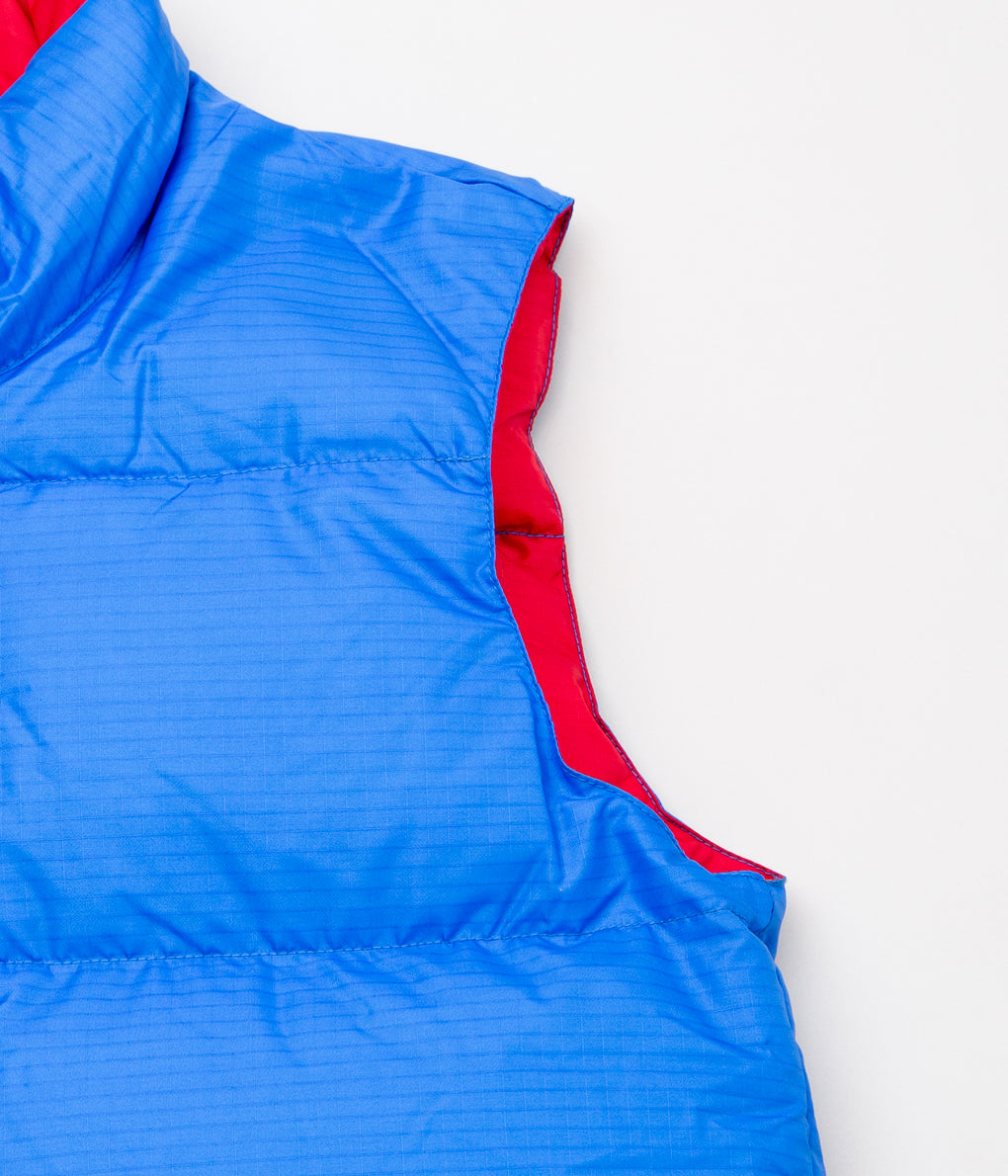 CRESCENT DOWN WORKS "ITALIAN VEST"(ROYAL/RED)