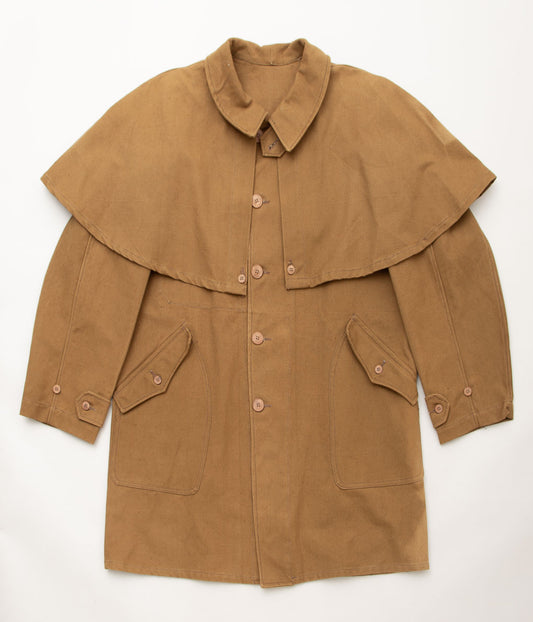 SURR ''30'S FRENCH TRAVELERS COTTON COAT'' (TAN)