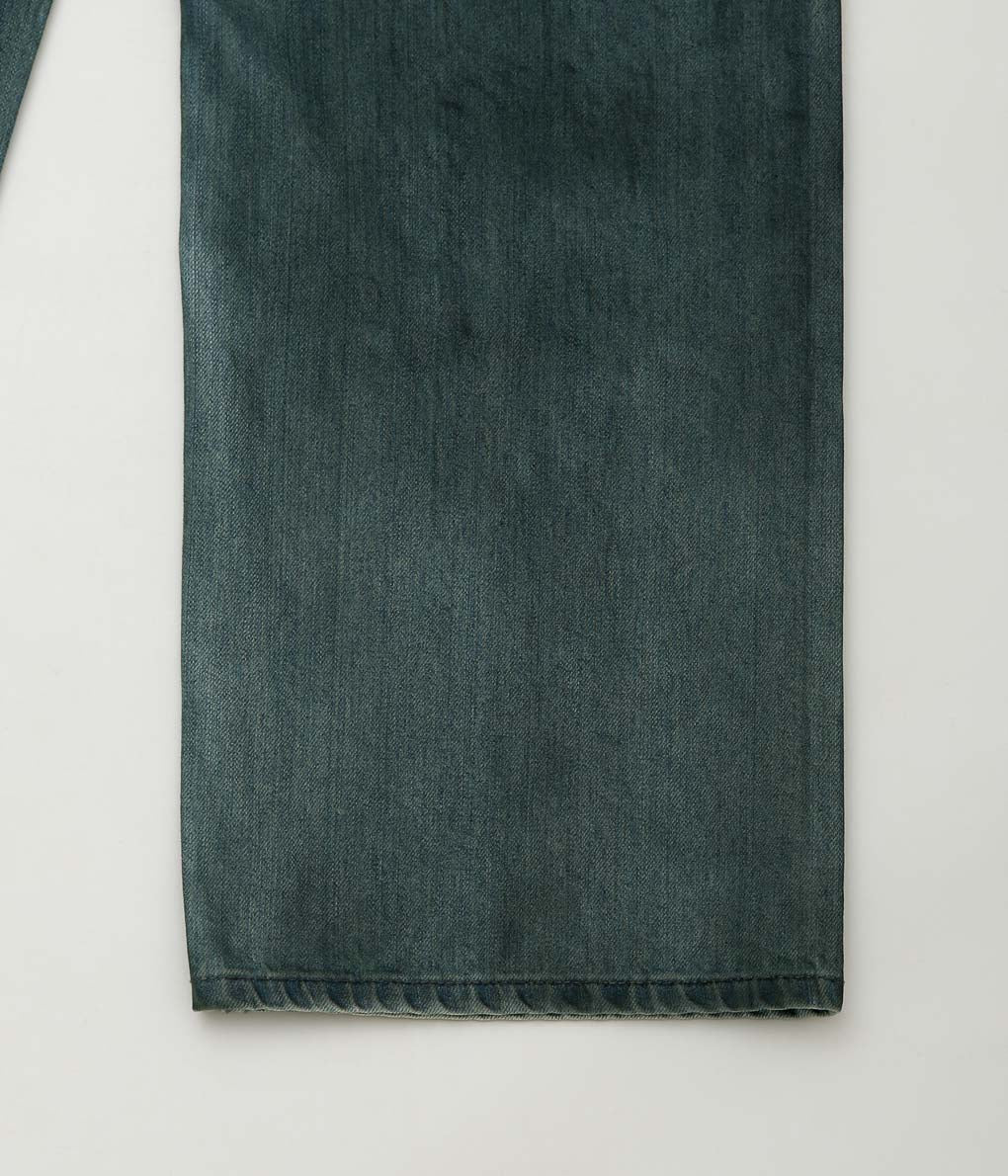 SEYA. ''TOFU BROTHER JEANS'' (FADED INDIGO)