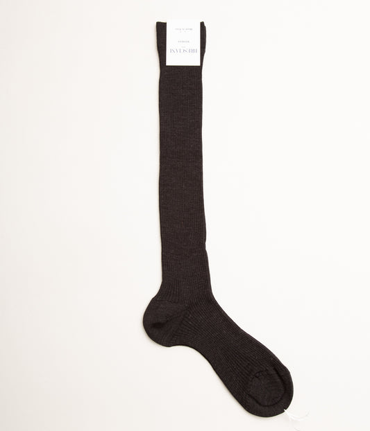 BRESCIANI "THIN RIB LONG" (CHARCOAL)
