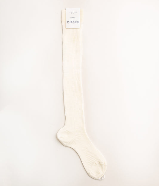 BRESCIANI "THIN RIB LONG" (IVORY)