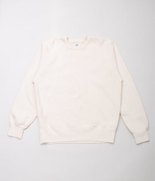 SOFT GOODS "9OZ FLEECE CREW NECK SWEAT"(NATURAL)