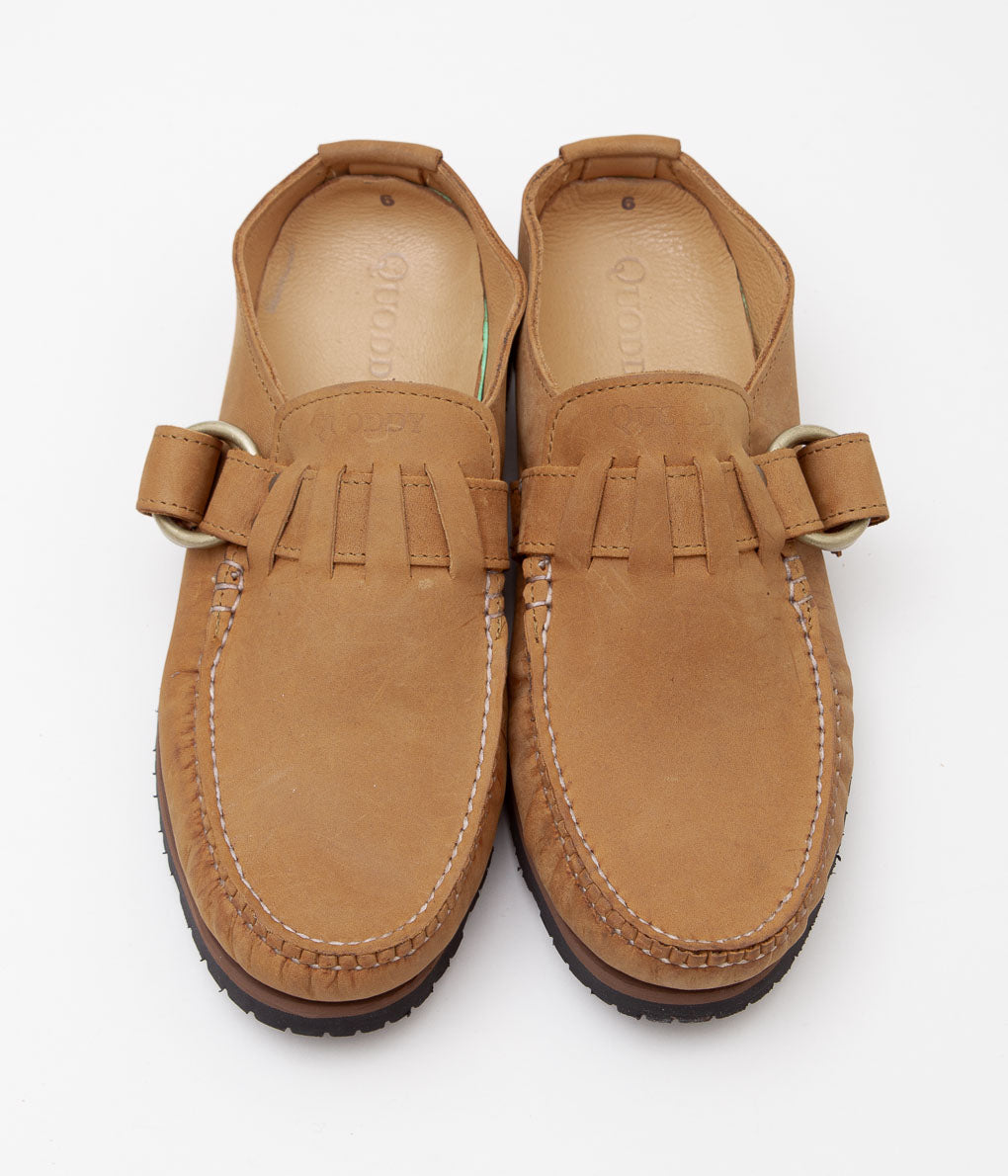 QUODDY TRAIL MOCCASIN ''RING MULU'' (CAPETOWN LEATHER)