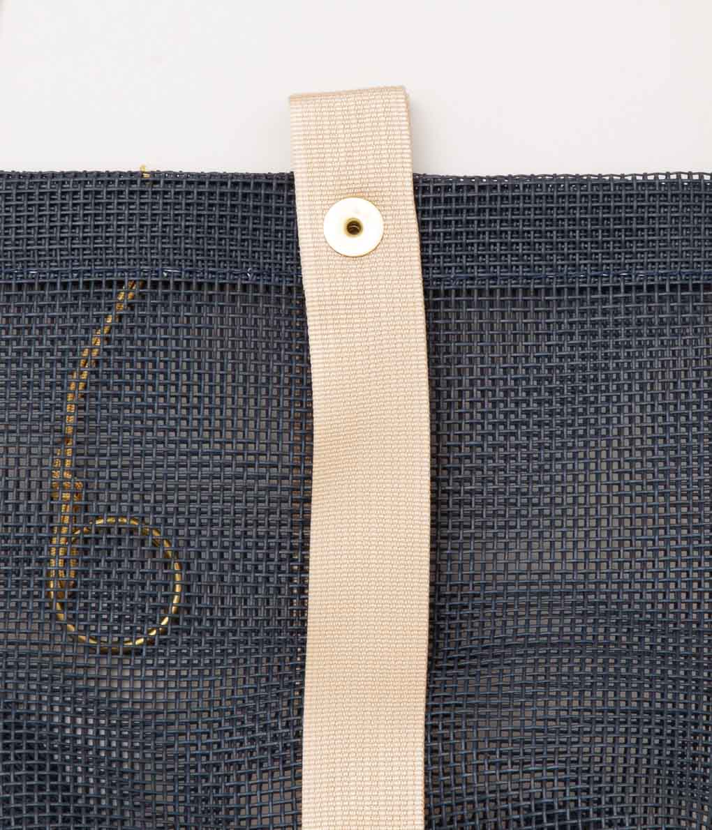 WILLIAM ELLERY ''PERIWINKLE BAG'' (NAVY)