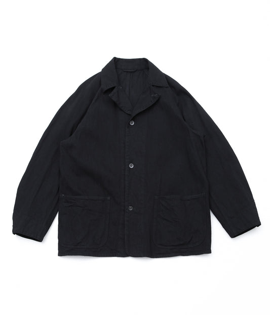 COMOLI ''Denim Work Jacket'' (BLACK)