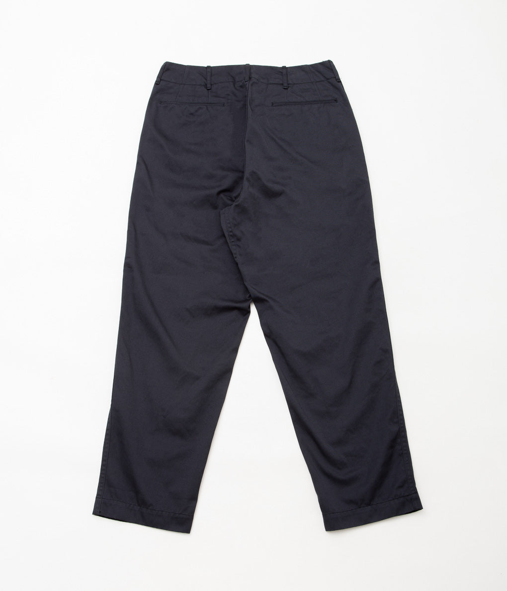 NANAMICA ''WIDE CHINO PANTS''(NAVY N)