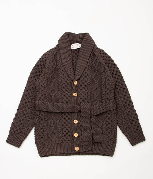 INVERALLAN "6A LONG SHAWL CARDIGAN (CASHMERE)" (SCOUT)