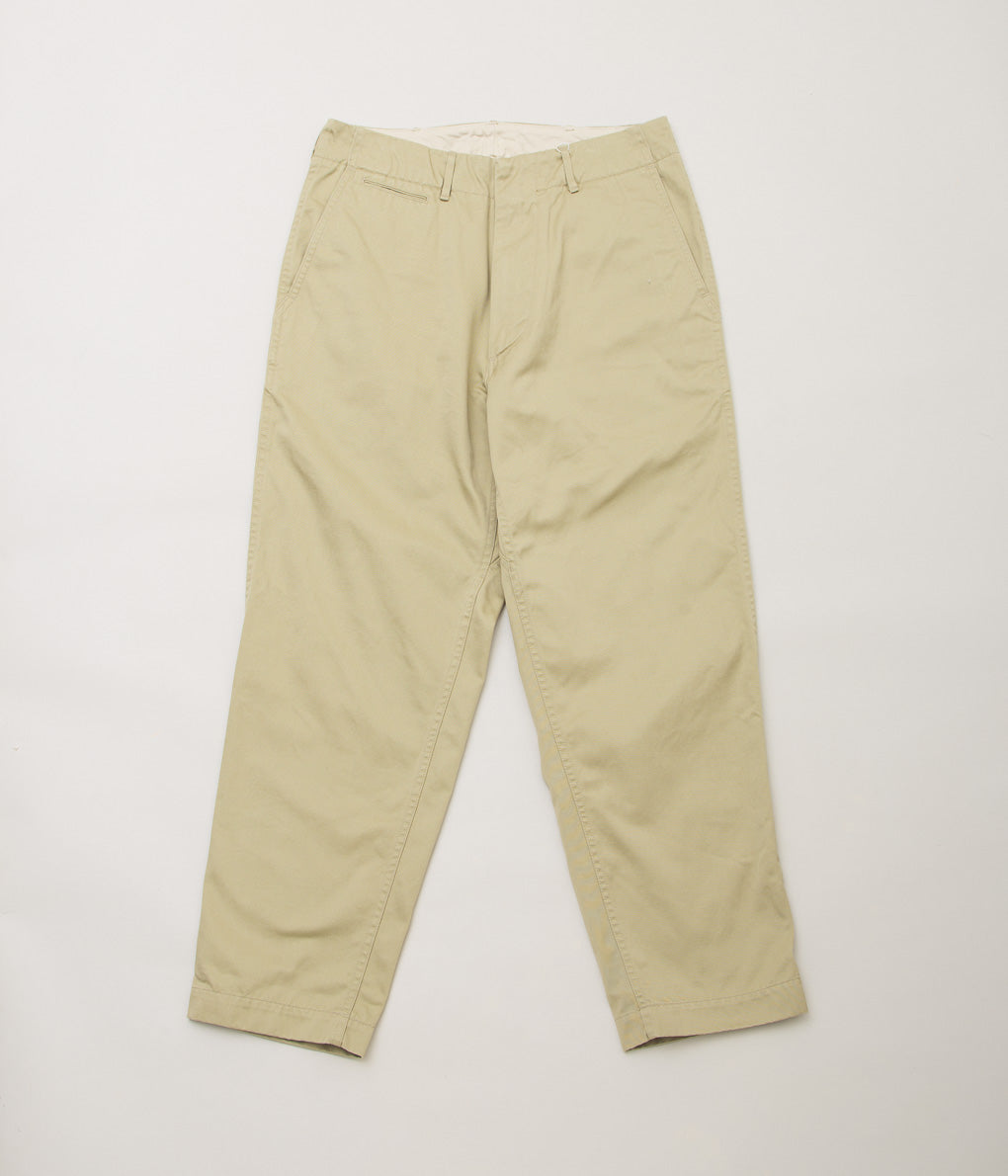 NANAMICA ''WIDE CHINO PANTS''(KHAKI KK)