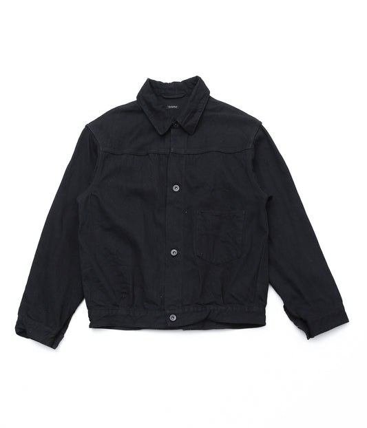 COMOLI ''Denim Jacket'' (BLACK)