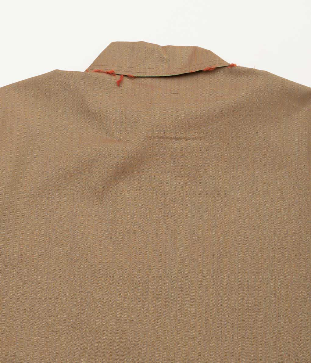 GABRIELA COLL GARMENTS ''NO.197 LORO PIANA FINE WOOL SHIRT'' (CAMEL)