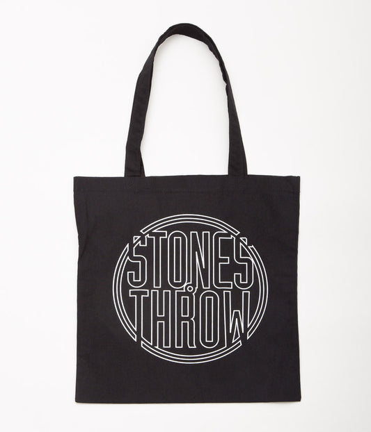 STONES THROW RECORDS ''TOTE BAG'' (BLACK)