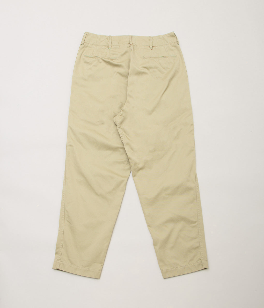 NANAMICA ''WIDE CHINO PANTS'' (KHAKI KK)