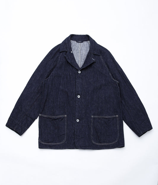 COMOLI ''Denim Work Jacket'' (NAVY)