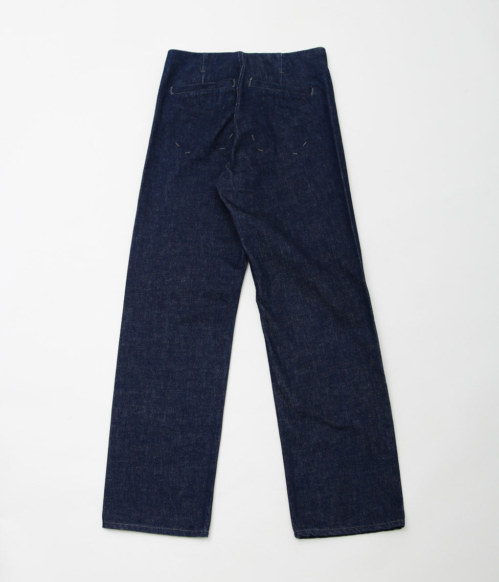 SEYA. ''TOFU JEANS'' (INDIGO)