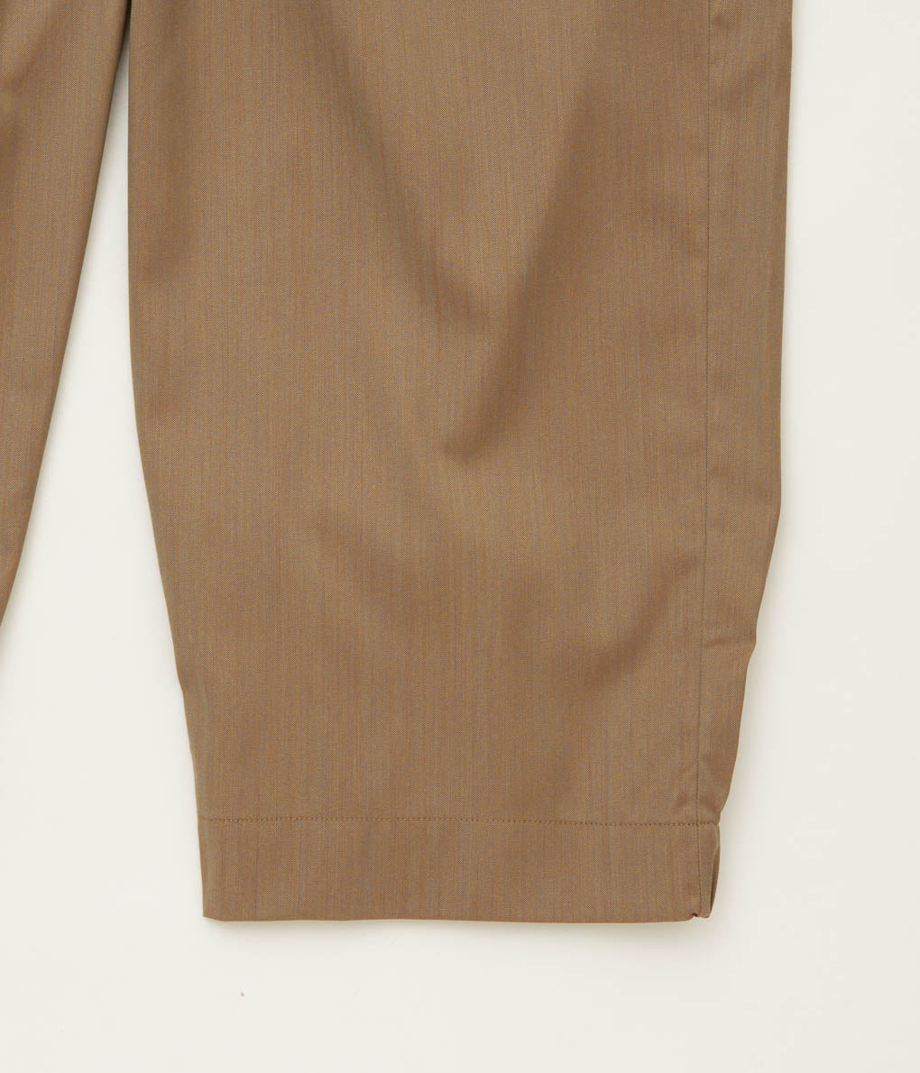 GABRIELA COLL GARMENTS ''NO.284 LORO PIANA FINE WOOL OVERALL'' (CAMEL)