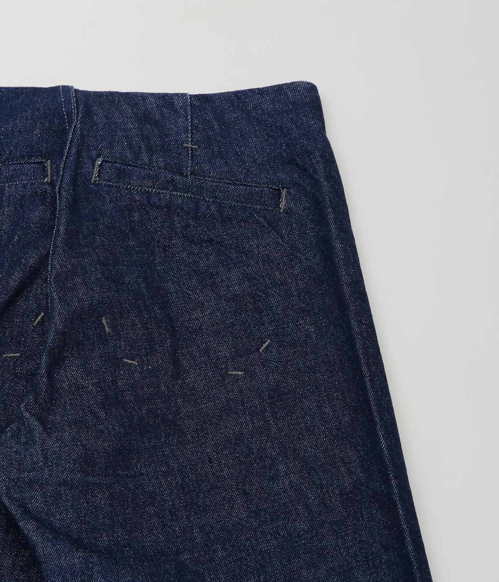 SEYA. ''TOFU JEANS'' (INDIGO)