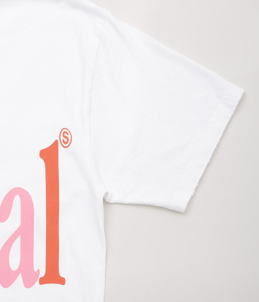 STUDIO WEAREALLANIMALS ''ANIMALS LETTER T-SHIRT'' (WHITE)