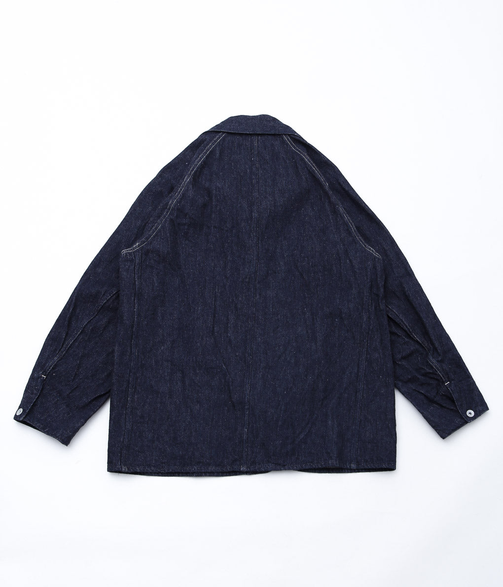 COMOLI ''デニム ワークジャケット'' (NAVY)