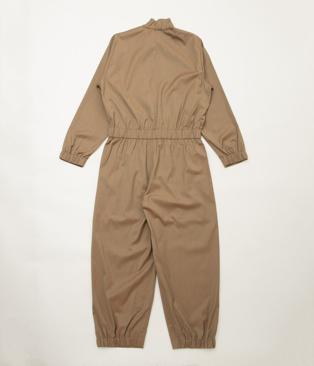 GABRIELA COLL GARMENTS ''NO.284 LORO PIANA FINE WOOL OVERALL'' (CAMEL)