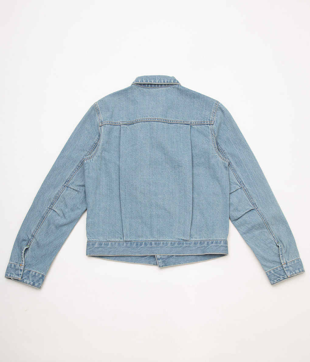 TU ES MON TRESOR ''THE EMERALD DENIM JACKET'' (SOLID 3YEAR)