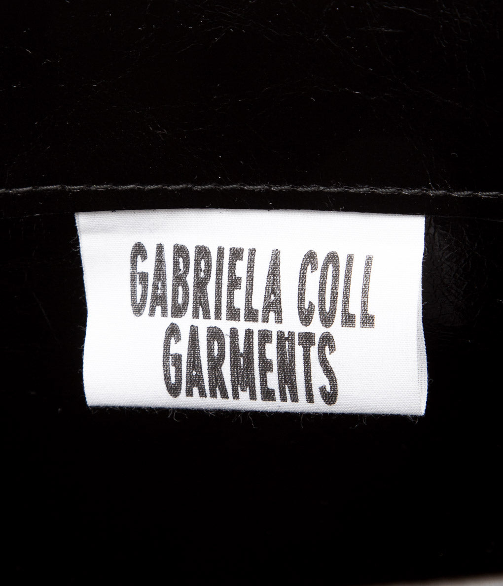 GABRIELA COLL GARMENTS "NO.17 HOOF BAG"(BLACK)