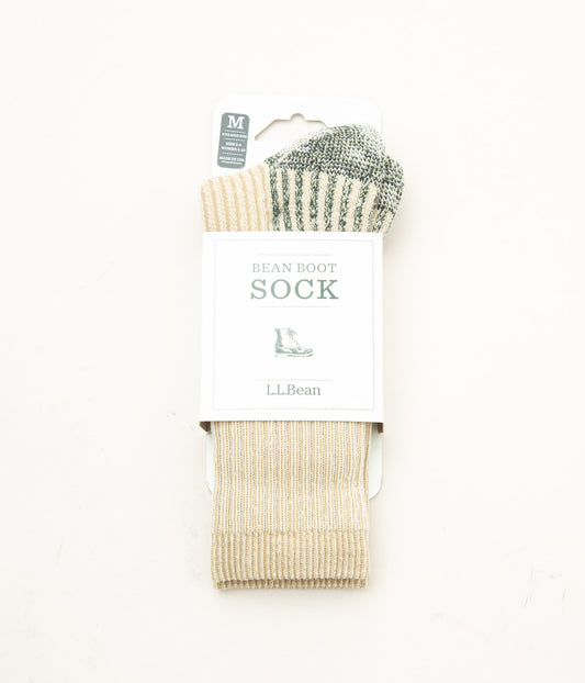 L.L. BEAN "L.L BEAN BOOTS SOCKS"(DARK KHAKI)