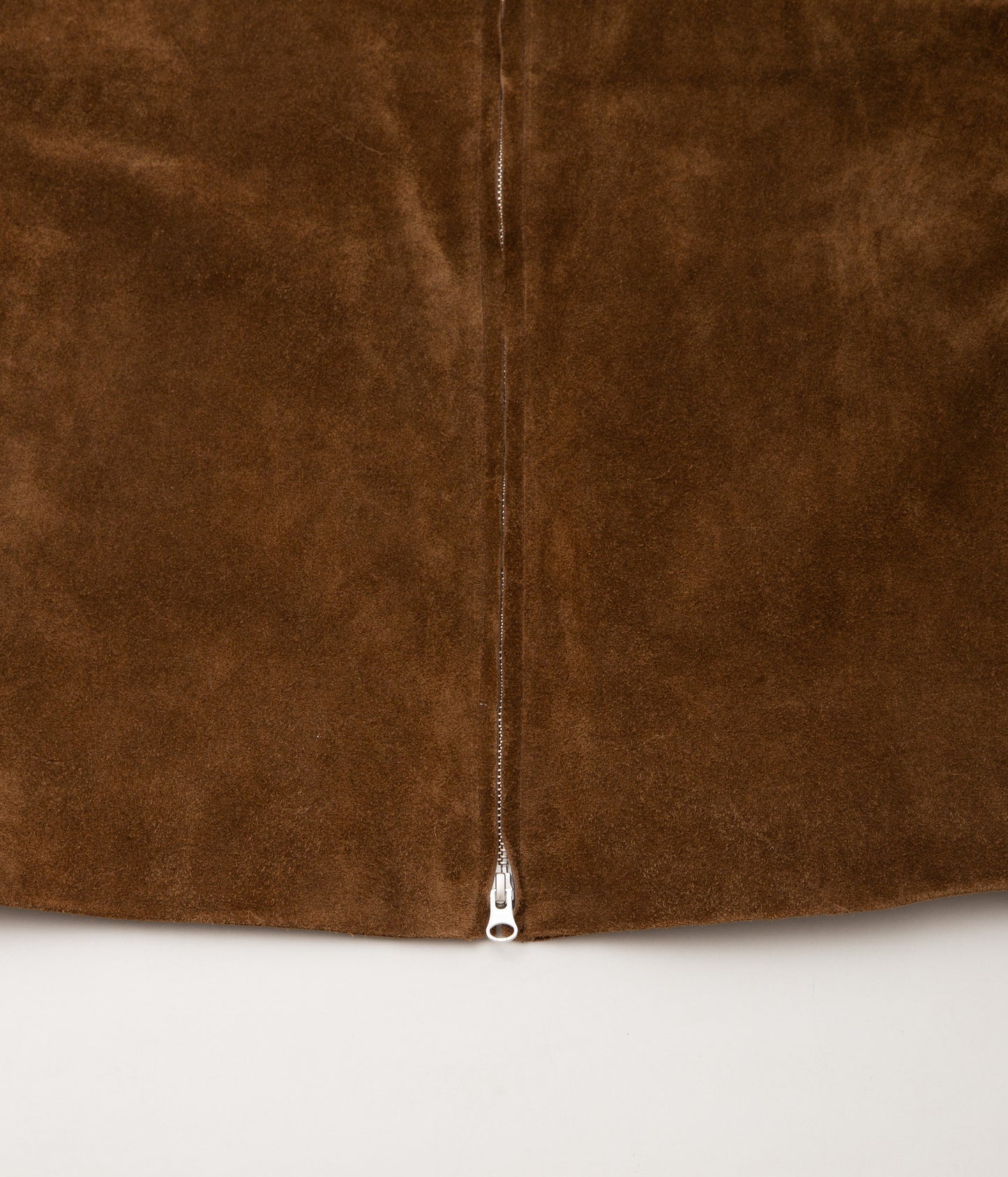 GABRIELA COLL GARMENTS ''NO.285 LEATHER POCKET JACKET'' (BROWN SUEDE)