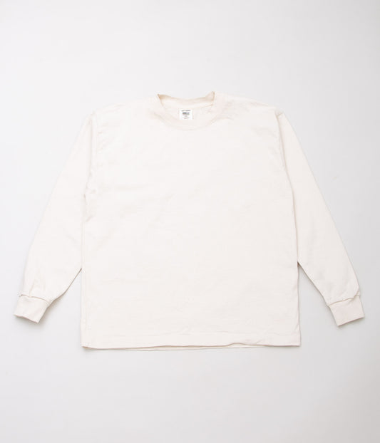 SOFT GOODS "HEAVY WEIGHT CREWNECK L/S"(NATURAL)