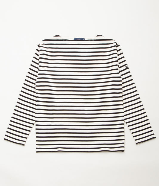 SAINT JAMES ''OUESSANT R A'' (ECRU/NOIR)