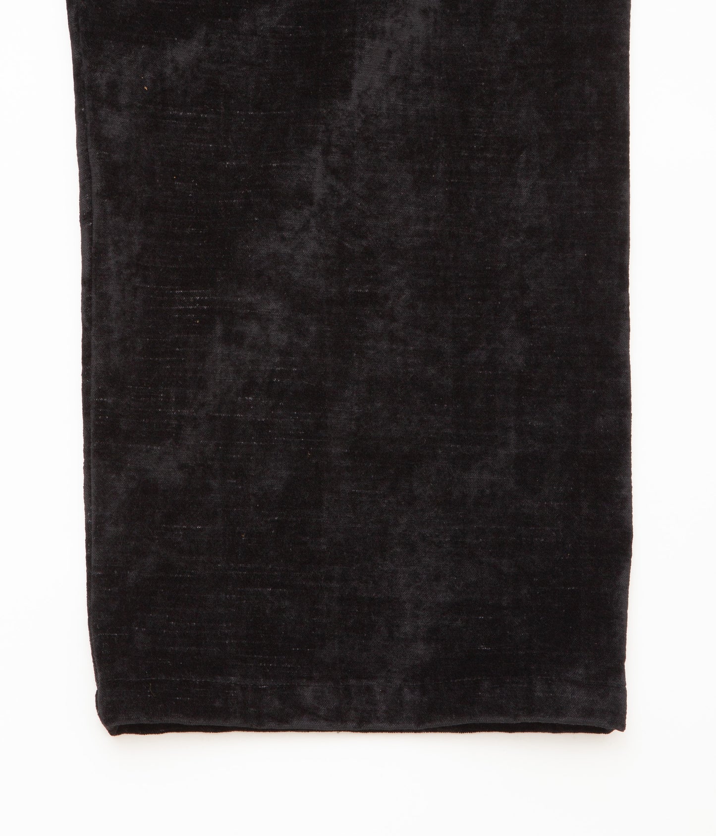 GABRIELA COLL GARMENTS ''NO.287 COTTON VELVET FLAP POCKET TROUSERS'' (BLACK)