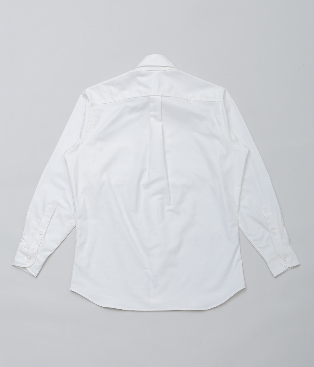 INDIVIDUALIZED SHIRTS ''VINTAGE FABRIC BESPOKE BUTTON DOWN SHIRTS'' (WHITE)