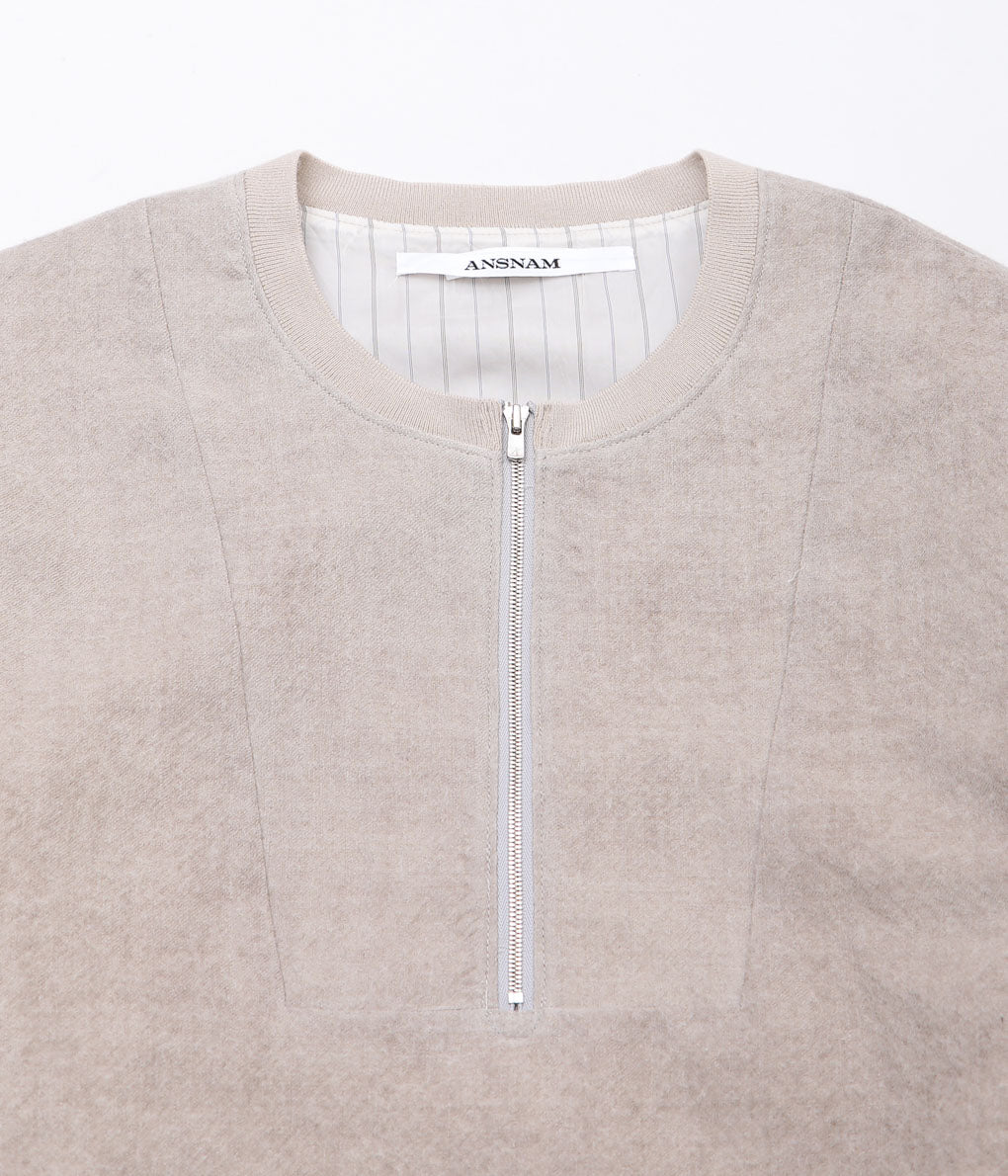 ANSNAM ''PULLOVER SHIRTS'' (SAND)